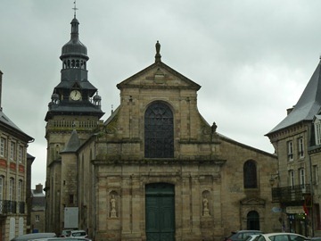 The church at Moncontour