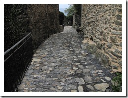 A small stone path